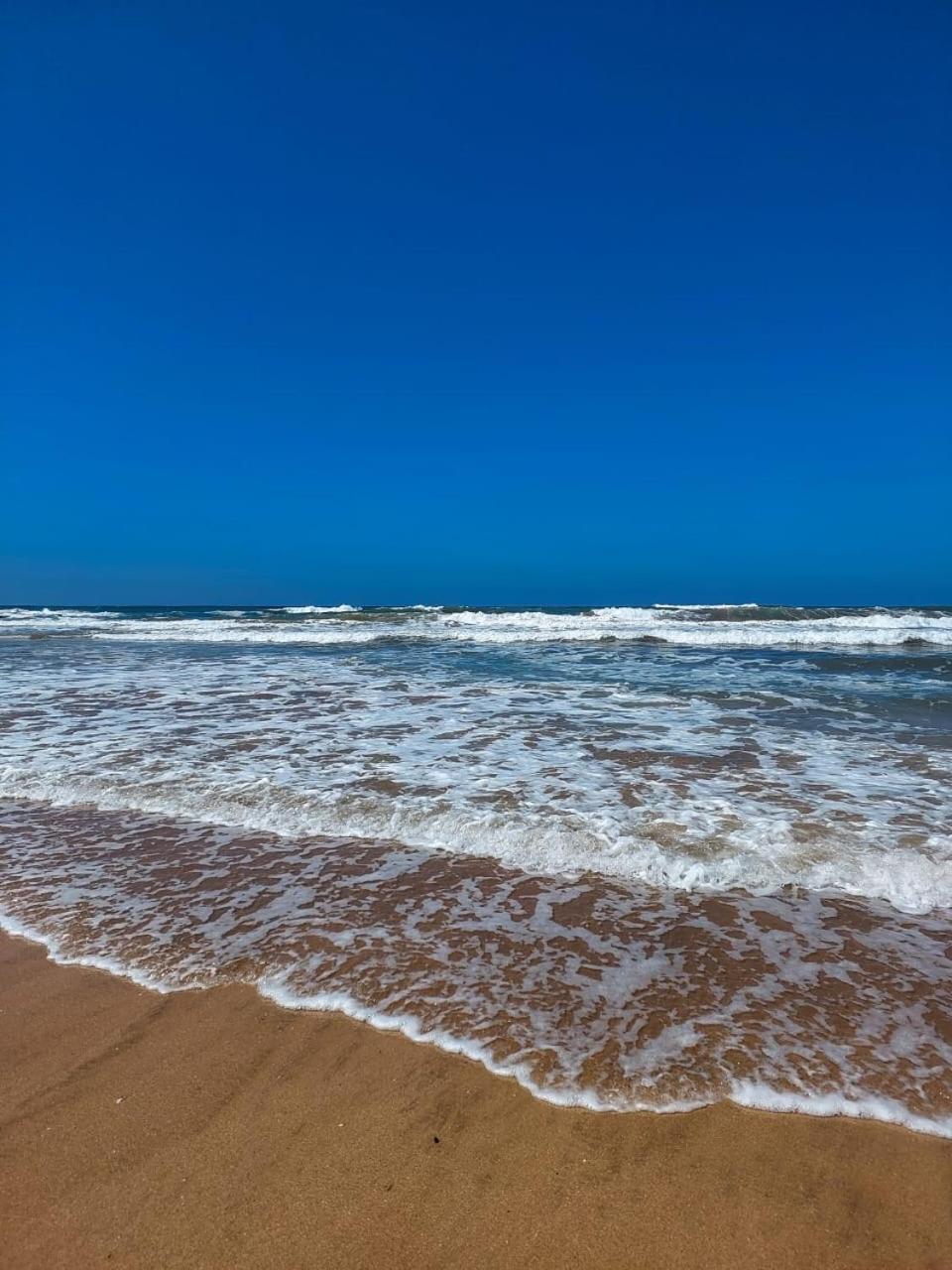 Bel Appartement De Plage - Rdc - Dahomey Beach Bouznika Luaran gambar